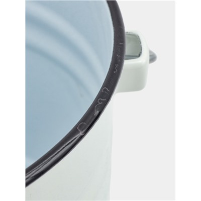 УЦЕНКА Ведро ц/шт. с/кр 12 л (белая) СА без крышки