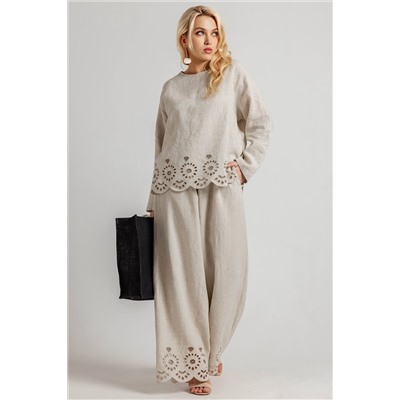 Брюки женские  Б360809/01/Бежевый