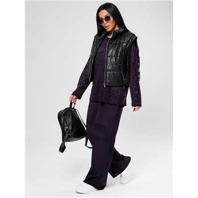 Чарлот-Жаккард - костюм сливовый