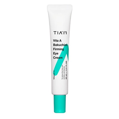 Tiam Антивозрастной крем для век с ретинолом и бакучиолом Vita A Bakuchiol Firming Eye Cream