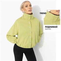 Ветровка с карманами, Поцелуй ветра (оливка)