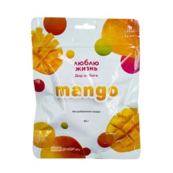 Манго натурально высушенный "Люблю жизнь", Мьянма, 85 г. Срок до 07.03.2026.Распродажа