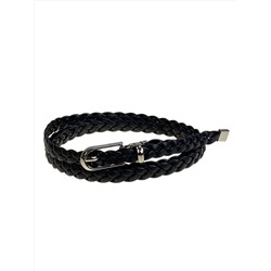 Ремень женский из искусственной кожи , цвет черный