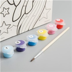 Картина по номерам для детей «Радуга», 21×15 см, My Little Pony