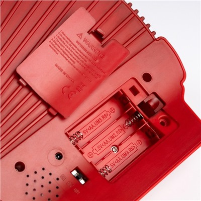 Фигура светодиодная «Волшебная гармонь», 18.5×6.3×23 см, музыка, батарейки ААх3 (не в комплекте), USB, свечение тёплое белое