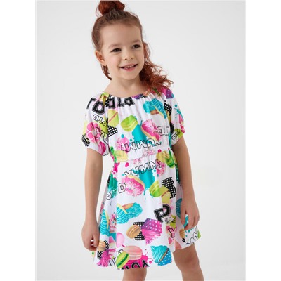 Платье трикотажное для девочек