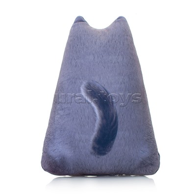 Игрушка антистресс "Кот серый" 20см.