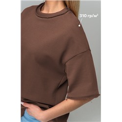 Женская футболка из футера Happyfox
