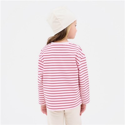 Шапка для девочки KAFTAN Dream, бежевая, размер 52-54 (5-7 лет)