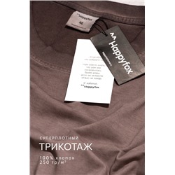 Мужская футболка оверсайз с эффектом градиент Happyfox