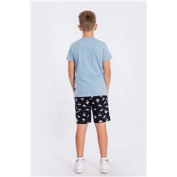 Костюм (футболка+шорты) М22148Пг