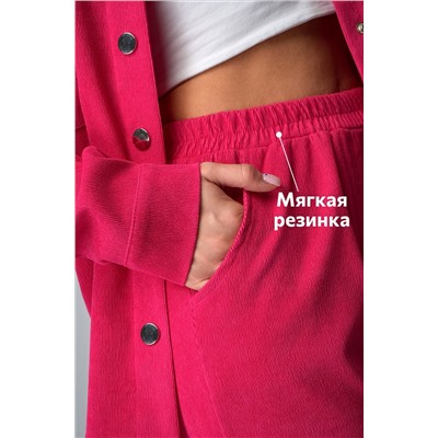 Женский вельветовый костюм с брюками джоггерами Happyfox