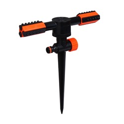 Распылитель 2-лепестковый, под коннектор, на пике, пластик, DUO