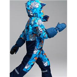 Варежки текстильные для мальчиков