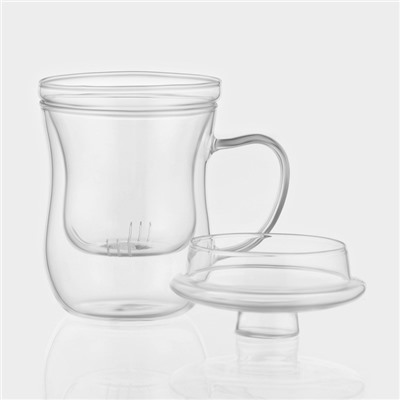 Кружка для заваривания «Софи», 350 мл, с ситом