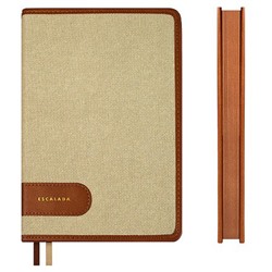 Ежедневник недатированный А5 320 стр. 70638 "ПИКЕ БЕЖЕВЫЙ" кожзам, два ляссе Феникс