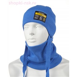 02-3-M Комплект флис (шапка+снуд) (50-52)