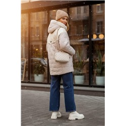 Куртка верблюжья шерсть арт.318 (Светло-бежевый)