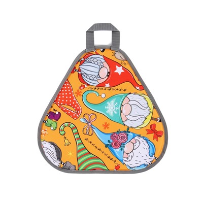 Ледянка мягкая Gnome, треугольная, d=41 см, толщина 1.2 см, рисунок МИКС