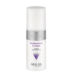 ARAVIA CC-крем защитный SPF-20 Multifunctional CC Cream тон 01 ваниль 150 мл