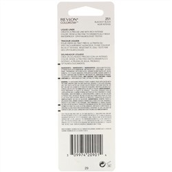 Revlon, Жидкая подводка Colorstay, оттенок 251 угольно-черный, 2,5 г