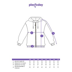 Толстовка трикотажная для девочек