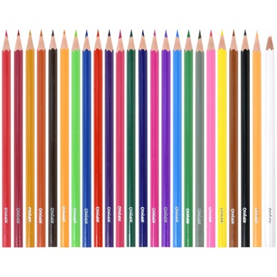 Карандаши пластиковые 24цв ЦКП24КР Creativiki
