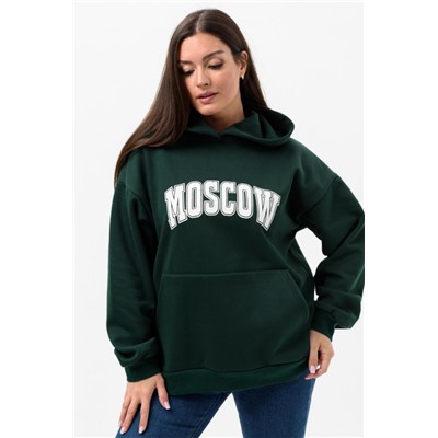 52382 Худи женское (Изумрудный)