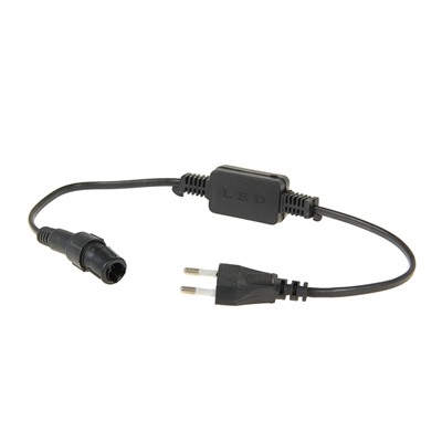 Световой шнур Luazon Lighting 11 мм, IP65, 100 м, 24 LED/м, 220 В, 2W, постоянное свечение, свечение тёплое белое