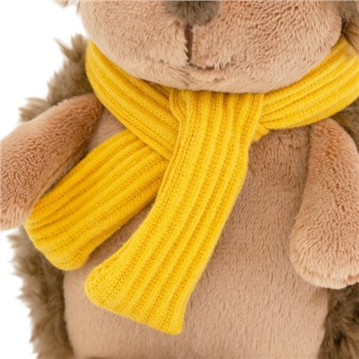 Мягкая игрушка «Ёжик Колюнчик: в жёлтой шапке», 15 см