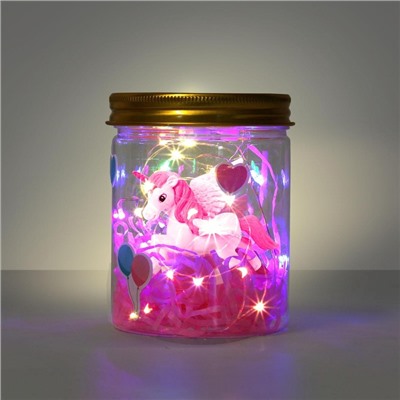 УЦЕНКА Набор для творчества Волшебный ночник, единорог