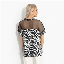 Футболка комбинированная с сеткой, Личный фаворит