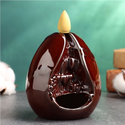 УЦЕНКА Набор благовоний на подставке "Гора Тинг" 9х8х10см