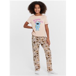 КОМПЛЕКТ ДЛЯ ДЕВОЧЕК (ДЖЕМПЕР, БРЮКИ) 567741