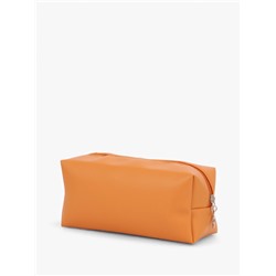 Косметичка женская ONE COLOR, на молнии, экокожа, бежевая