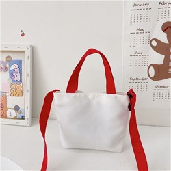 9721A-1 бел/цветн Сумка для девочек (21х17х7)