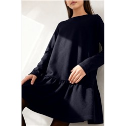 Платье из футера для девочки Happyfox