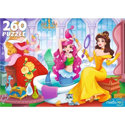 Пазлы 260 "Принцессы перед балом"