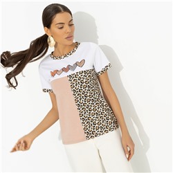 Футболка комбинированная, Покоряет не только сердца