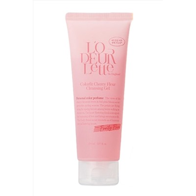 LODEURLETTE Очищающий гель для проблемной кожи лица / In England Colorfit Cherry Fleur Cleansing Gel, 150 мл KRISTALLER, 1111718