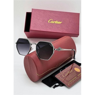 Набор женские солнцезащитные очки, коробка, чехол + салфетки #22945043