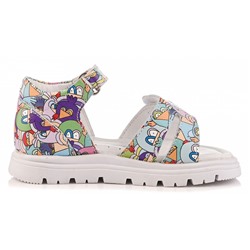 6-712116-2403 цветн Сандалии для девочек (26-30)/6