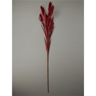 Ветка декоративная 90 см / RW-319 /уп 144/винный цвет