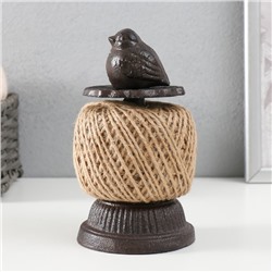 Фигурка-катушка для ниток «Птенчик», чугун, 8.5×8.5×16 см