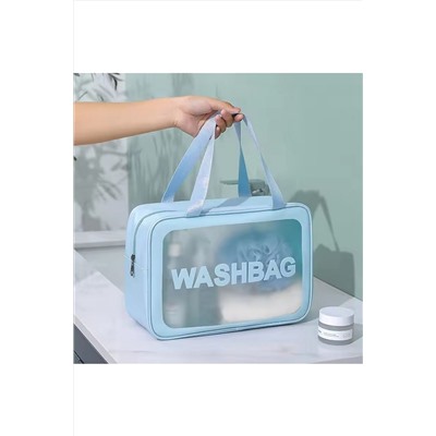 Kristaller Косметичка Washbag rectangular big, голубой KRISTALLER, 1124973