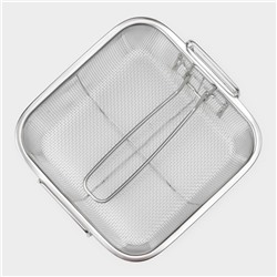 Фритюрница съёмная ручка Доляна, 20×20 см