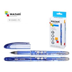 Ручка гелевая "Пиши-стирай" "PRESTIGE" синяя, игольчатый пиш.узел 0.5мм M-5540C-70 Mazari