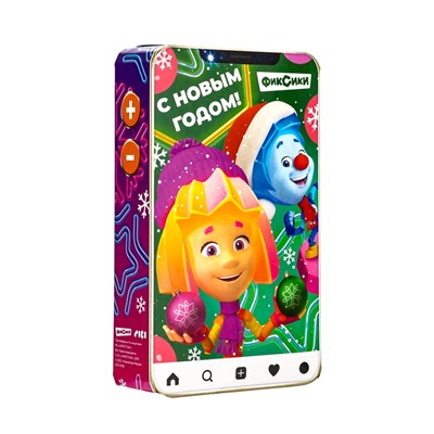 Сладкий новогодний подарок «Фиксики!», детский, 400 г