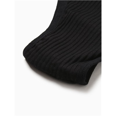 Комплект нижнего белья женский (топ, трусы) Collorista, чёрный, размер 42-44