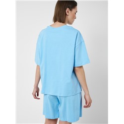 Комплект трикотажный для женщин: фуфайка (футболка), шорты